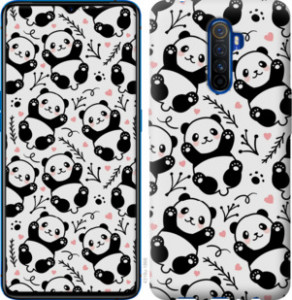 Чехол Панды для Realme X2 Pro