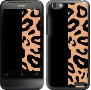 

Чехол Пятна леопарда для HTC One V t320e 726900