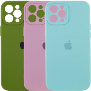 Чехол Silicone Case Full Camera Protective (AA) для Apple iPhone 12 Pro (6.1")