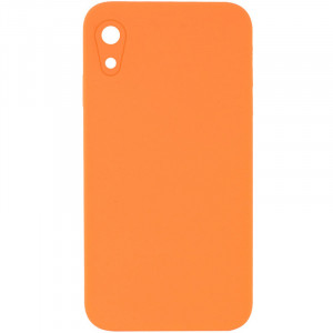 Silicone Case Square Full Camera Protective (AA) NOLOGO на Apple iPhone XR (6.1")