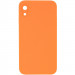 Silicone Case Square Full Camera Protective (AA) NOLOGO на Apple iPhone XR (6.1") (Помаранчевий / Papaya)