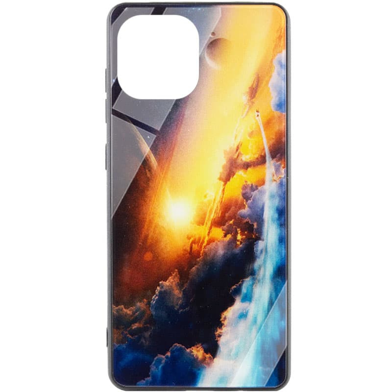 TPU+Glass чехол Diversity для Xiaomi Mi 11 Lite (Above the clouds)