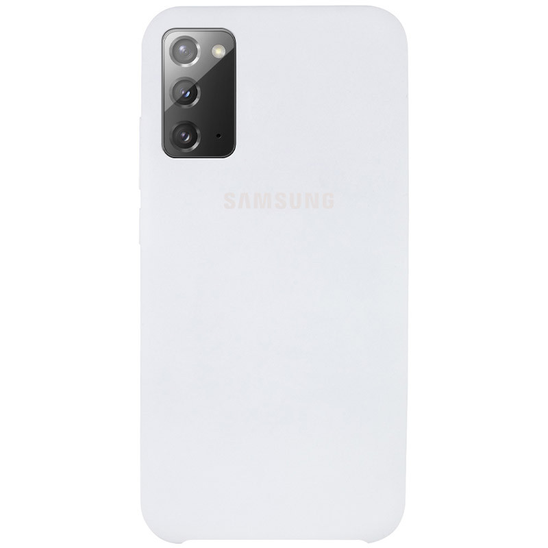 

Чохол Silicone Cover (AAA) на Samsung Galaxy Note 20 (Білий / White) 927808