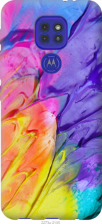 

Чехол Разноцветные краски для Motorola G9 Play 1576541