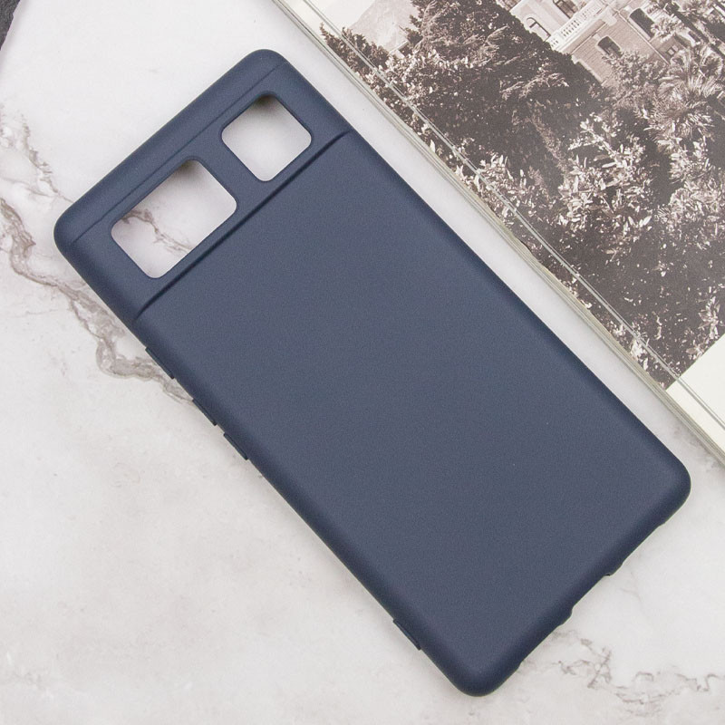 Фото Чохол Silicone Cover Lakshmi (A) на Google Pixel 6 (Синій / Midnight Blue) на vchehle.ua