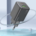 Заказать СЗУ Hoco N41 Almighty PD20W+QC3.0 (1USB-A/1C) + кабель Type-C to Type-C (Black) на vchehle.ua