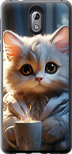 Чохол White cat на Nokia 3.1