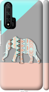 

Чехол Узорчатый слон для Huawei Nova 5T 742264