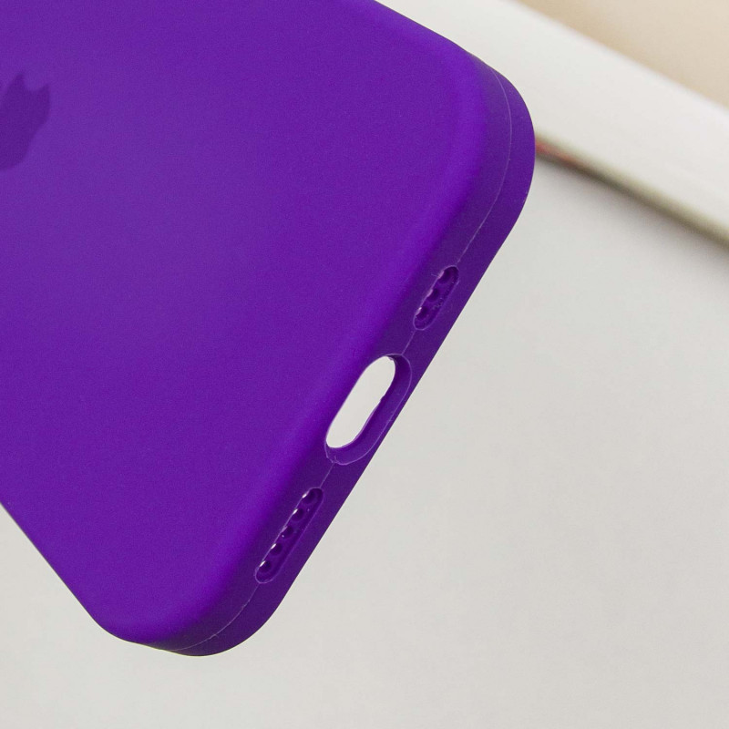 Купить Чехол Silicone Case Full Protective (AA) для Apple iPhone 15 Pro (6.1") (Фиолетовый / Ultra Violet) на vchehle.ua