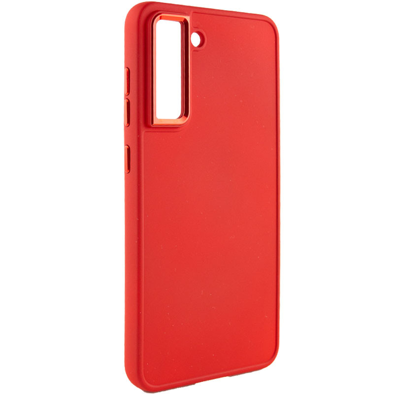 TPU чехол Bonbon Metal Style для Samsung Galaxy S23+ (Красный / Red)