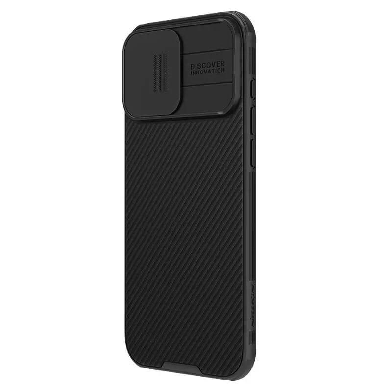 Фото Карбонова накладка Nillkin CamShield Pro на Apple iPhone 16 Pro (6.3") (Black) на vchehle.ua