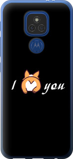 Чехол Люблю для Motorola E7 Plus