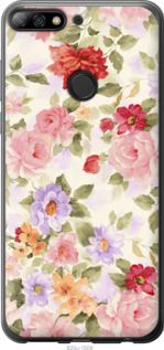 

Чохол Квіткові шпалери для Huawei Y7 Prime (2018) 1581442