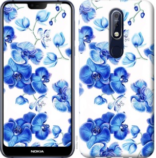 

Чехол Голубые орхидеи для Nokia 7.1 725365