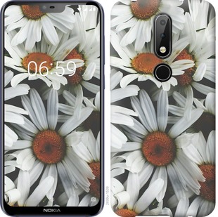 

Чехол Ромашки v2 для Nokia 6.1 Plus 695313