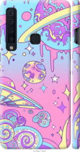 Чехол Розовая галактика для Samsung Galaxy A9 (2018)