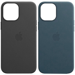 Шкіряний чохол Leather Case (AAA) на Apple iPhone 12 Pro Max (6.7")