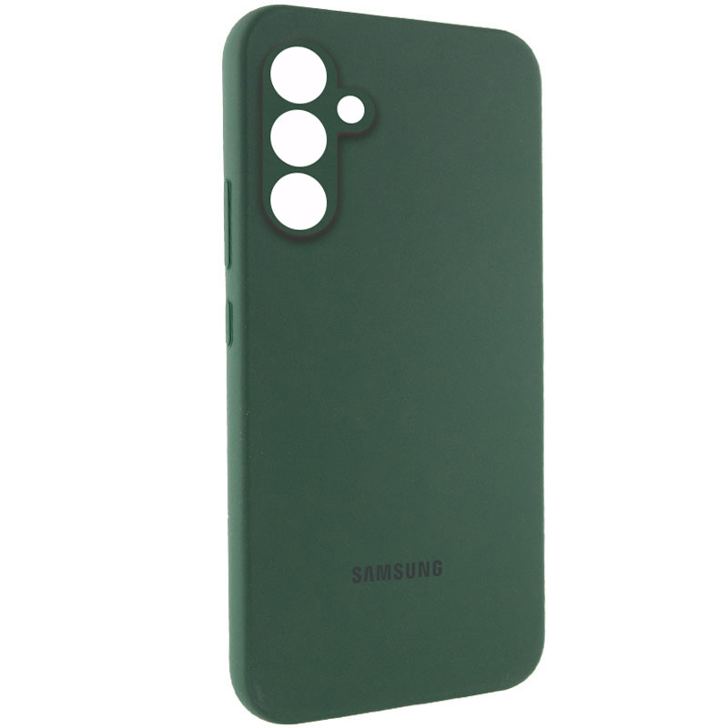 Фото Чохол Silicone Cover Lakshmi Full Camera (AAA) with Logo на Samsung Galaxy A54 5G (Зелений / Cyprus Green) на vchehle.ua