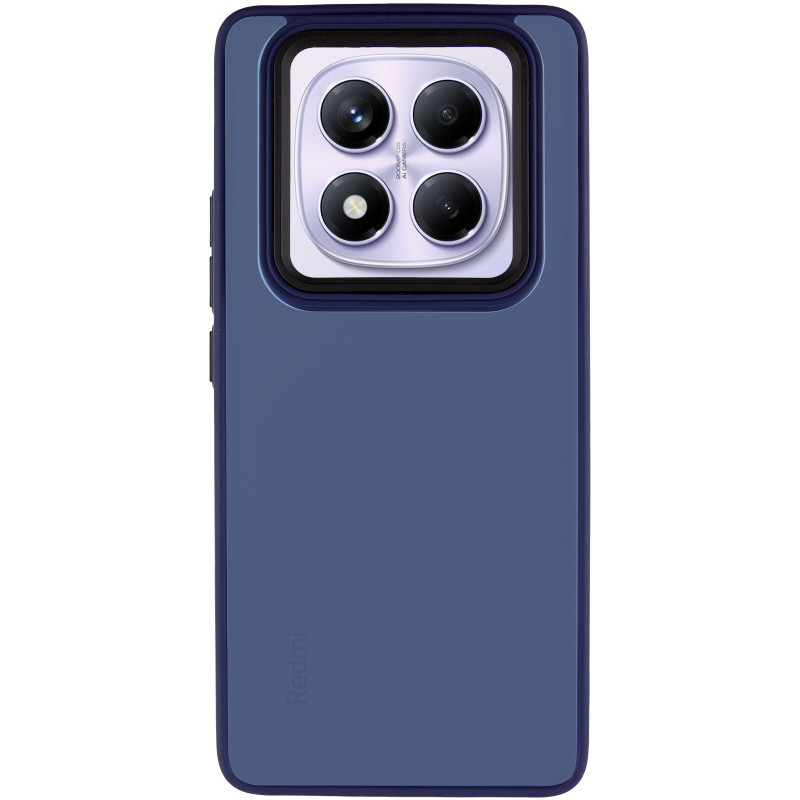 Фото Чехол TPU+PC Lyon Frosted для Xiaomi Redmi Note 14 Pro 4G (Navy Blue) на vchehle.ua