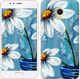 

Чехол Красивые арт-ромашки для Meizu M5s 323794