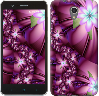 

Чехол Цветочная мозаика для ZTE A510 384244