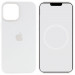 Уценка Чехол Silicone case (AAA) with Magsafe and Animation для Apple iPhone 12 Pro Max (6.7") (Дефект упаковки / Белый / White)