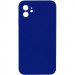 Silicone Case Square Full Camera Protective (AA) NOLOGO на Apple iPhone 11 (6.1") (Синій / Deep navy)