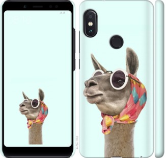 

Чехол Модная лама для Xiaomi Redmi Note 5 753267
