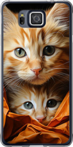 Чехол Котики 2 для Samsung Galaxy Alpha G850F