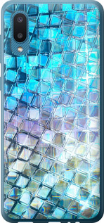 

Чехол Переливающаяся чешуя для Samsung Galaxy A02 A022G 1605049