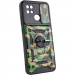 Ударопрочный чехол Camshield Serge Ring Camo для Xiaomi Redmi 9C / 10A (Зеленый / Army Green) в магазине vchehle.ua