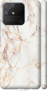 

Чехол Белый мрамор для Realme Narzo 50A 1692382