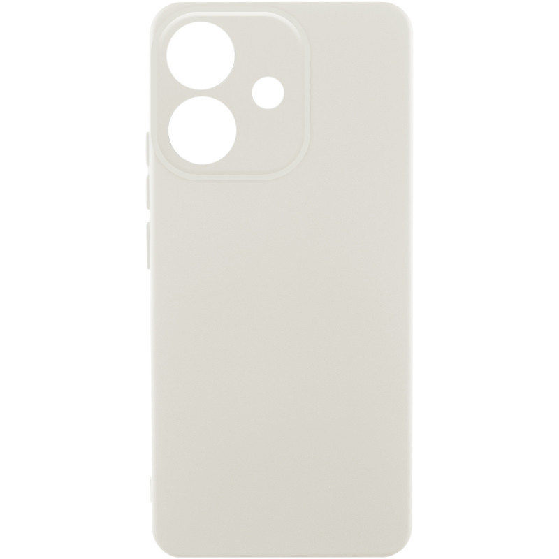 Чохол Silicone Cover Lakshmi Full Camera (AA) на Oppo A3 4G / A3x 4G/ A40m (Білий / White)