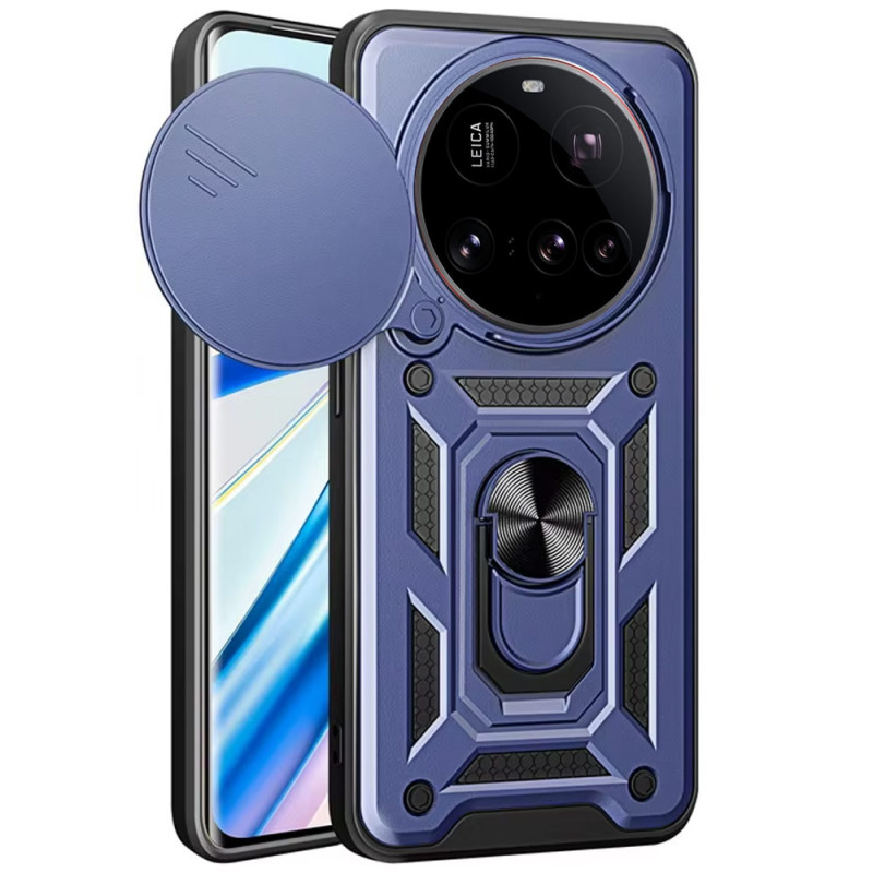 Ударостійкий чохол Camshield Serge Ring на Xiaomi 15 Ultra (Синій)