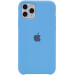 Чехол Silicone Case (AA) для Apple iPhone 11 Pro Max (6.5") (Голубой / Cornflower)
