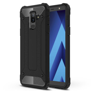 Бронированный противоударный TPU+PC чехол Immortal для Samsung Galaxy A6 Plus (2018)