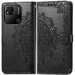 Фото Кожаный чехол-книжка Art Case с визитницей для Xiaomi Redmi 10A (Черный) на vchehle.ua