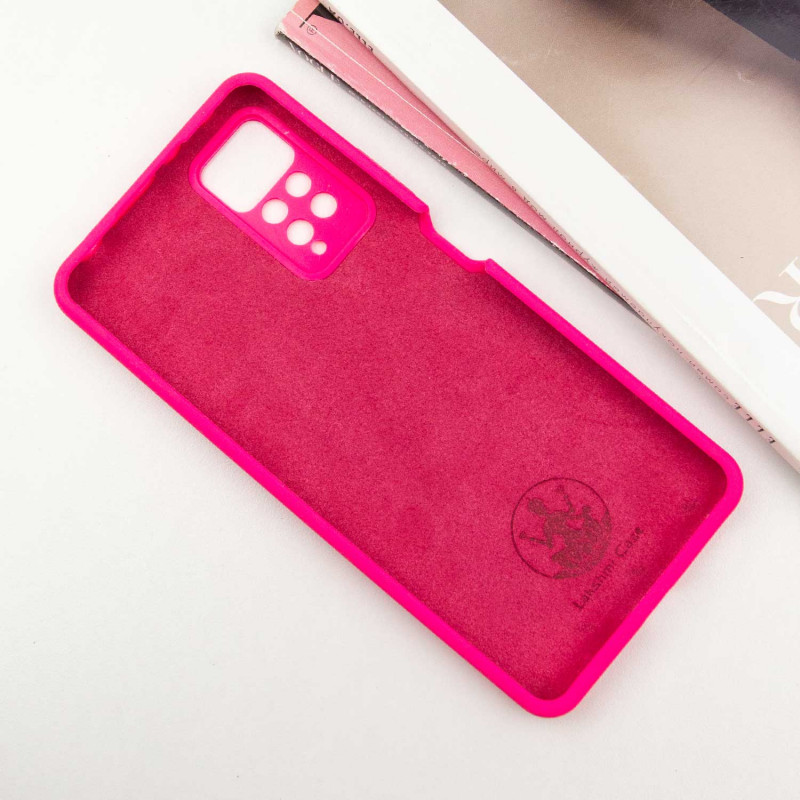 Фото Чехол Silicone Cover Lakshmi Full Camera (AAA) для Xiaomi Redmi Note 11 Pro 4G/5G / 12 Pro 4G (Розовый / Barbie pink) в магазине vchehle.ua