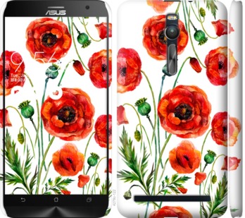 

Чохол Намальовані маки на Asus Zenfone 2 ZE551ML 744255