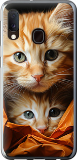 Чехол Котики 2 для Samsung Galaxy A20e A202F