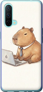 Чехол Funny Capybara CEO Working для OnePlus Nord CE