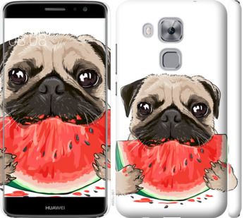 

Чохол Мопс і кавун на Huawei Nova Plus 843796