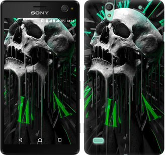 

Чохол Череп-годинник на Sony Xperia C4 E5333 352890