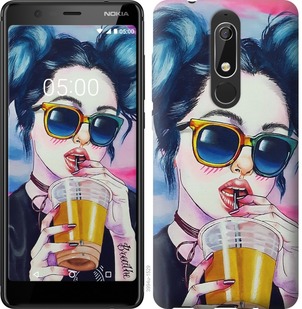 

Чехол Арт-девушка в очках для Nokia 5.1 667394