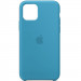 Чехол Silicone Case (AA) для Apple iPhone 11 Pro (5.8") (Голубой / Cornflower)