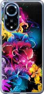 

Чехол Абстрактные цветы для Huawei Nova 9 1634286