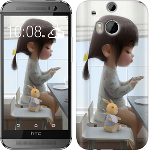 

Чохол Мила дівчинка з зайчиком на HTC One M8 636479