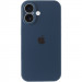 Фото Чохол Silicone Case Full Camera Protective (AA) на Apple iPhone 16 (6.1") (Синій / Abyss Blue) на vchehle.ua