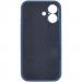 Купить Чехол Silicone Case Full Camera Protective (AA) для Apple iPhone 16 (6.1") (Синий / Abyss Blue) на vchehle.ua