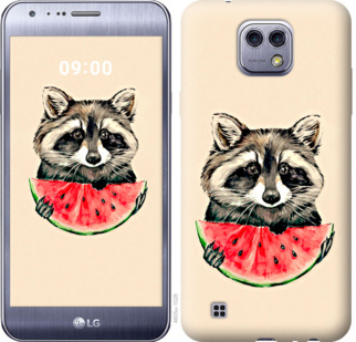 

Чехол Енотик с арбузом для LG X Cam K580 799770